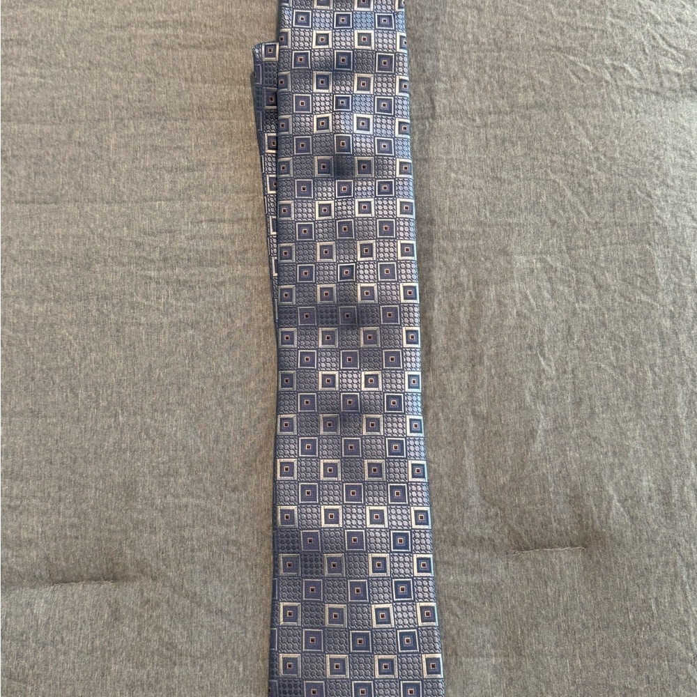 Geometric Patterned Tie - image 1